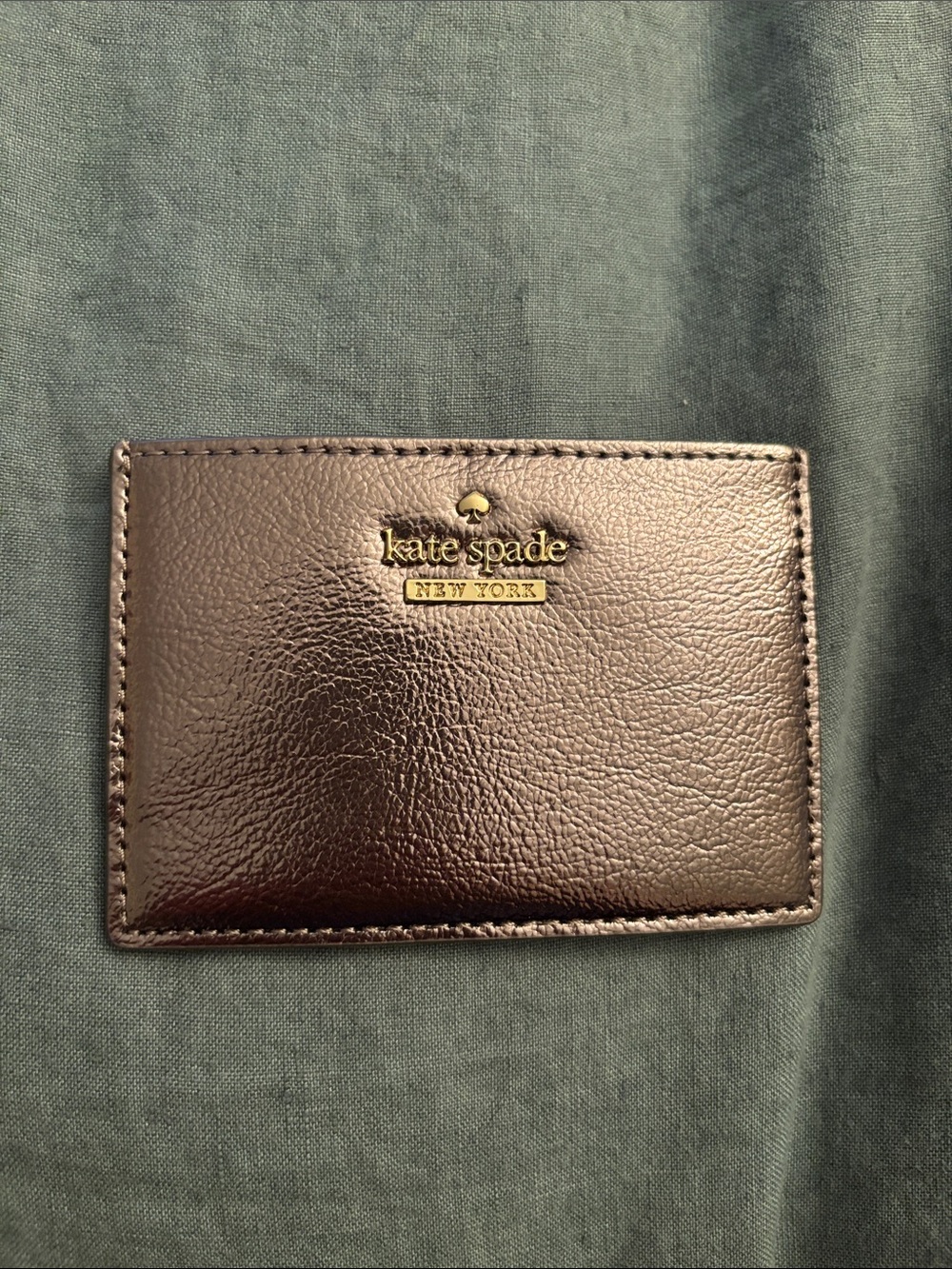 Kate Spade Silver Card Holder